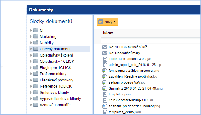 Úložiště firemních dokumentů