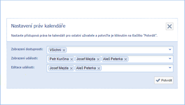 Zobrazení cizích kalendářů
