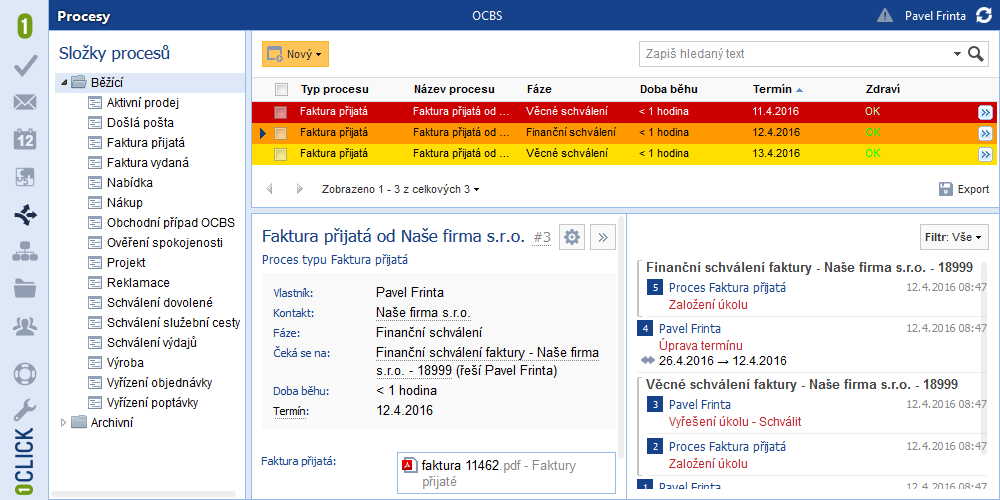 Procesy 1CLICK